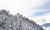 winter wonderland in the dolomites